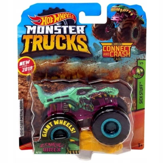 Hot Wheels Monster Trucks 1:24, Zombie Wrex Hot Wheels Monster Trucks 1:24, Zombie Wrex