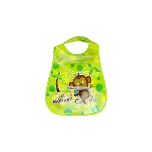 Plastic Baby Bib Waterproof, Silly Monkey Plastic Baby Bib Waterproof, Silly Monkey