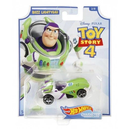 Disney Pixar Toy Story 4 Hot Wheels Character Cars - Buzz Lightyear Disney Pixar Toy Story 4 Hot Wheels Character Cars - Buzz Lightyear