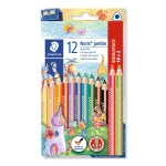 Staedtler Noris® jumbo 128 Jumbo Coloured Pencil, 12 Count - ستدلر