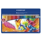 Staedtler Color Pencil Noris Club 36 Pencils in Metal Box - ستدلر