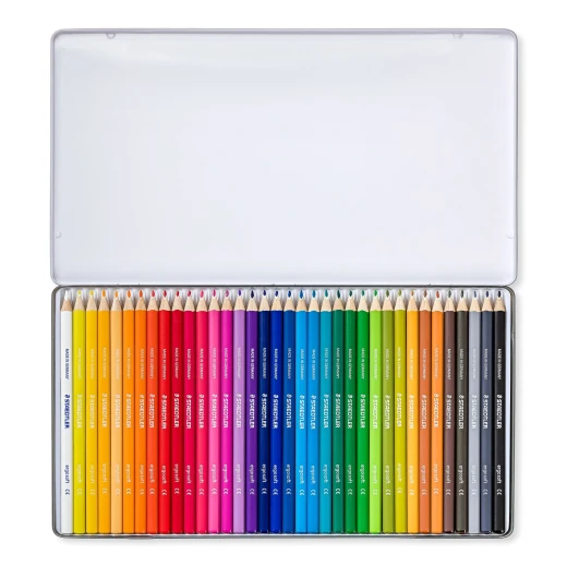 Staedtler Ergosoft Triangular Colouring Pencils, Pack of 36 - ستدلر - Image 2