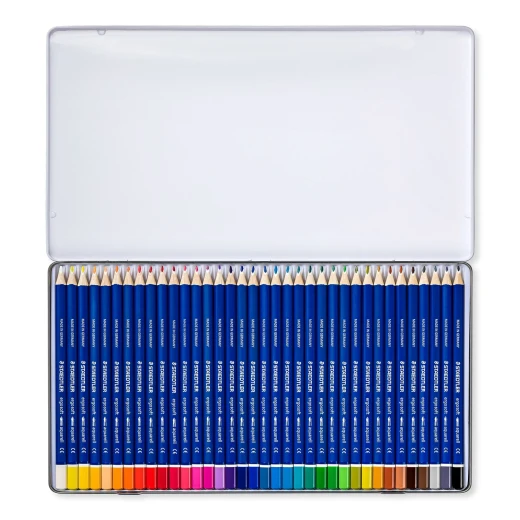 Staedtler Ergosoft Aquarell Watercolour Pencils, Pack of 36 - ستدلر - Image 7