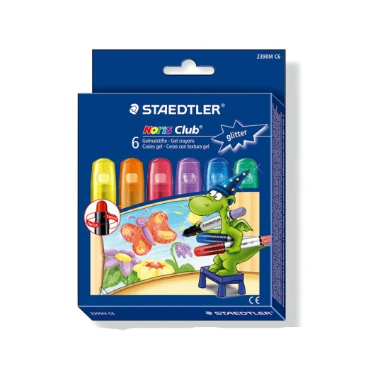 Staedtlers Noris® Gel Crayon, Pack of 6 Staedtlers Noris® Gel Crayon, Pack of 6