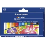 Staedtlers Noris Jumbo Oil Pastel Crayon, Pack of 12 - ستدلر
