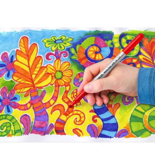 Staedtler Noris® 320 Double Ended Fibre-Tip Pen, Pack of 10 - ستدلر - Image 5