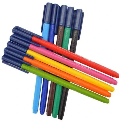 Staedtler Triplus® Neon Color Triangular Fibre-Tip Pen, Pack of 10 - ستدلر - Image 2