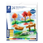 Staedtler Watercolor Paint Tube, Pack of 24 - ستدلر