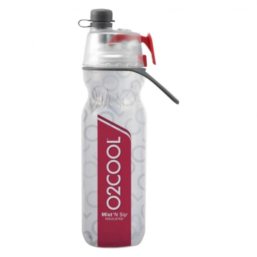 O2COOl Mist N Sip Artic Squeeze Bottle 590 ml, Red O2COOl Mist N Sip Artic Squeeze Bottle 590 ml, Red