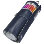 Staedtler Triplus Fineliner Triangular Black Roll-up Case, Pack of 20 - ستدلر