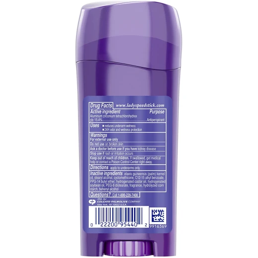 Lady Speed ​​Stick Invisible Dry Antiperspirant & Deodorant, Fresh Talc - 2.3 oz - ليدي سبيد ستيك - Image 4