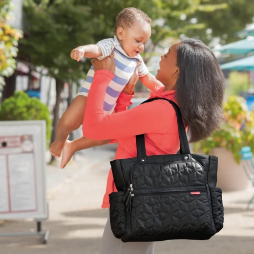 Skip Hop FORMA Pack & Go Diaper Tote, Black - سكيب هوب - Image 2
