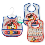2 Pack Mickey Mouse Crumb Catcher Bib, Red&Blue - ديزني