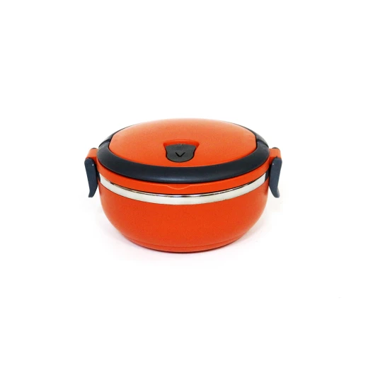 Lunch Box with One Layer Stainless Steel 700 ml, Orange Lunch Box with One Layer Stainless Steel 700 ml, Orange