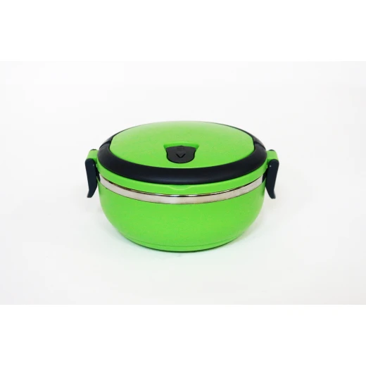 Lunch Box with One Layer Stainless Steel 700 ml, Green