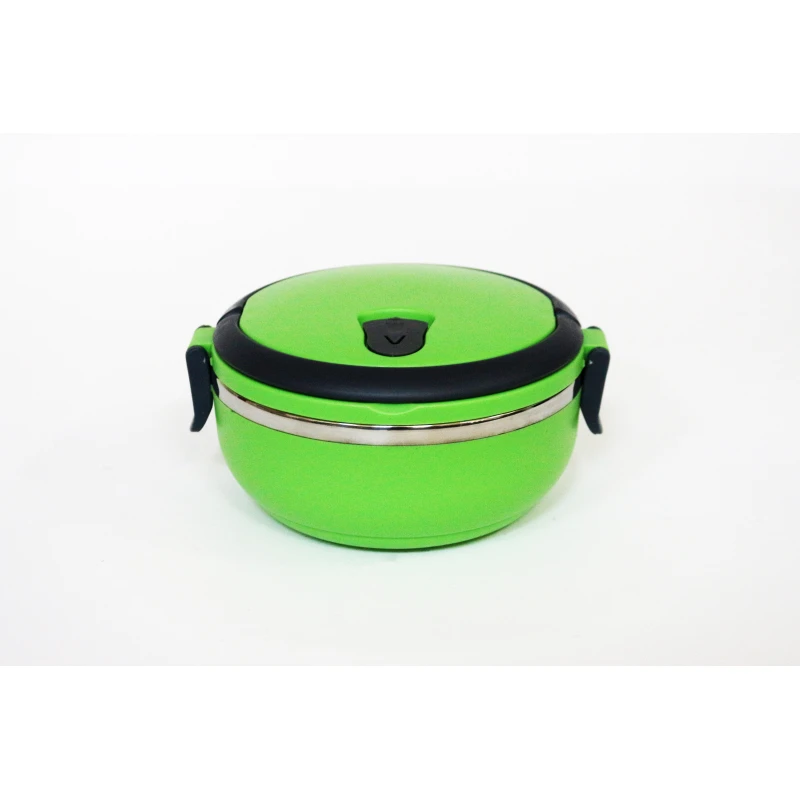 Lunch Box with One Layer Stainless Steel 700 ml, Green