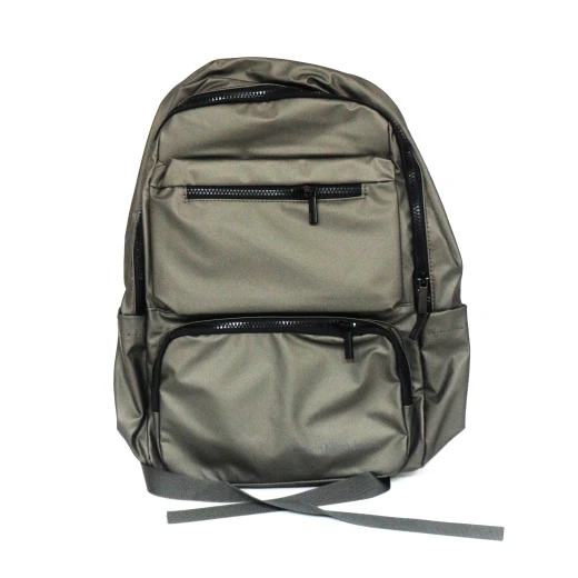 Nylon Backpack, Grey