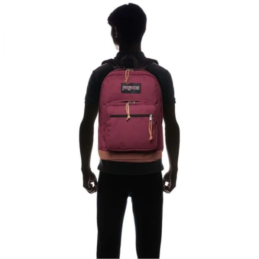 JanSport Right Pack Backpack, Russet Red - جان سبورت - Image 3
