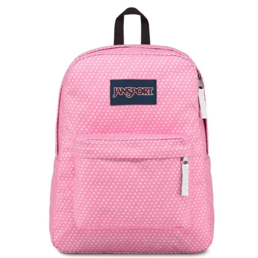 حقيبة ظهر JanSport SuperBreak ، أيقونات بريزم بينك حقيبة ظهر JanSport SuperBreak ، أيقونات بريزم بينك