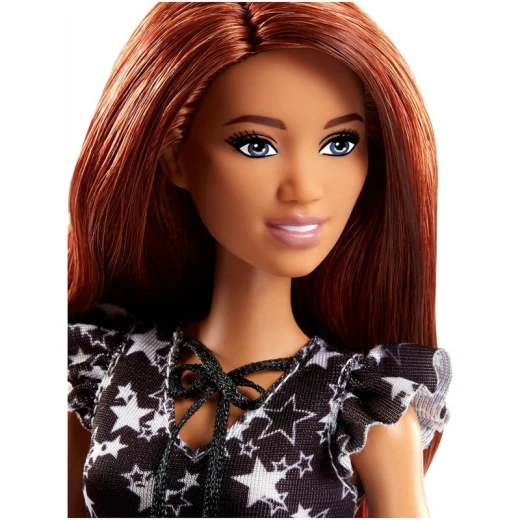 Mattel Barbie Fashionistas Curny Doll With Black Hair - باربي - Image 3