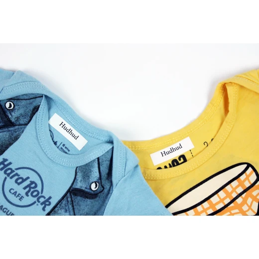 Tob3a 20 Clothes Labels, White Labels