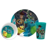 Zak Disney Toy Story 4 Dinnerware Set of 3pc Woody, Buzz & Friends - زاك ديزاينز
