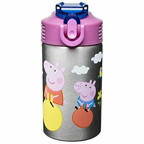 Zak Designs Peppa Pig Stainless Steel Water Bottles, 15 oz - زاك ديزاينز - Image 4