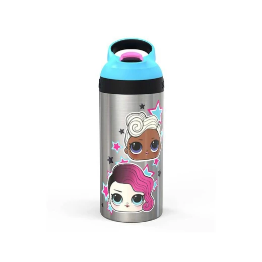 Zak Design LOL Surprise SS Single Wall Atlantic Bottle, 19.5oz Zak Design LOL Surprise SS Single Wall Atlantic Bottle, 19.5oz