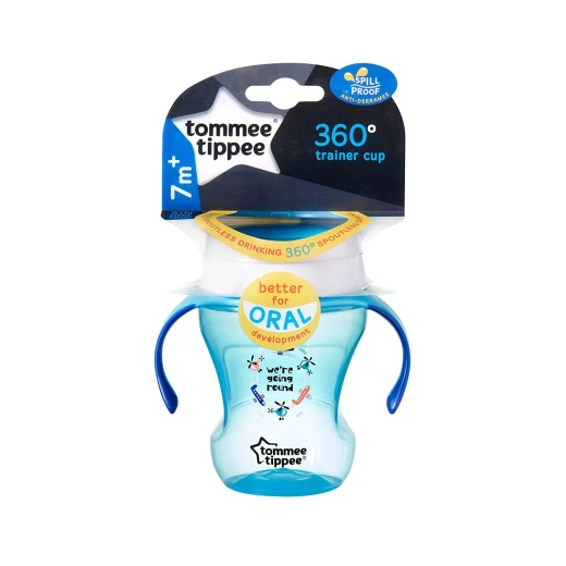 Tommee Tippee Trainer 360 Cup, 230 ml - Blue Tommee Tippee Trainer 360 Cup, 230 ml - Blue