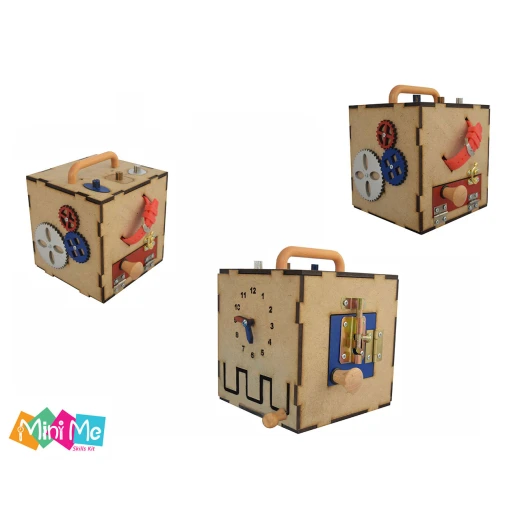 Mini Me Skills Busy Box Toddler Learning Activity Sensory Box - ميني مي سكيلز - Image 4