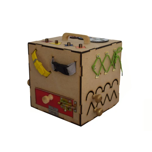 Mini Me Skills Busy Box Toddler Learning Activity Box - ميني مي سكيلز - Image 3