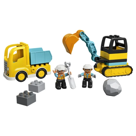 LEGO Duple Truck & Tracked Excavator - ليجو - Image 3