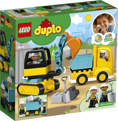 LEGO Duple Truck & Tracked Excavator - ليجو - Image 2