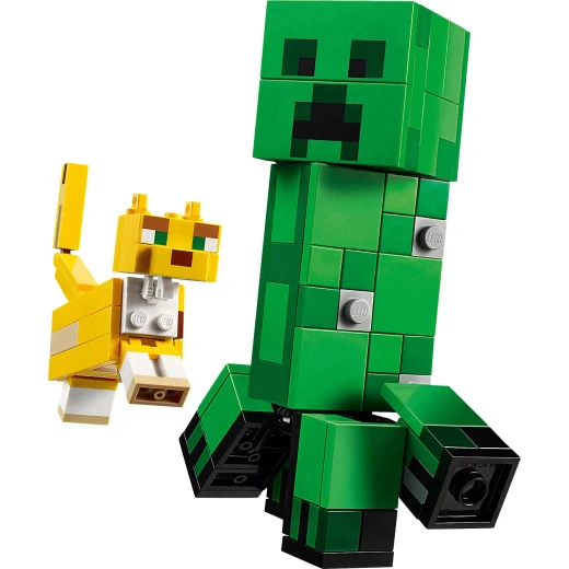 LEGO Mineecraft BigFig Creeper and Ocelot - ليجو - Image 3