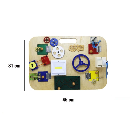 Mini Me Skills Double-side Busy Board - ميني مي سكيلز - Image 3