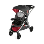 Chicco Stroll in 2 Stroller, Black & Red - تشيكو