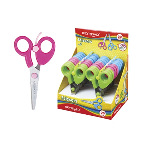 Keyroad Scissor 5''less Effort Kids Scissors, Blue - كيرود - Image 2