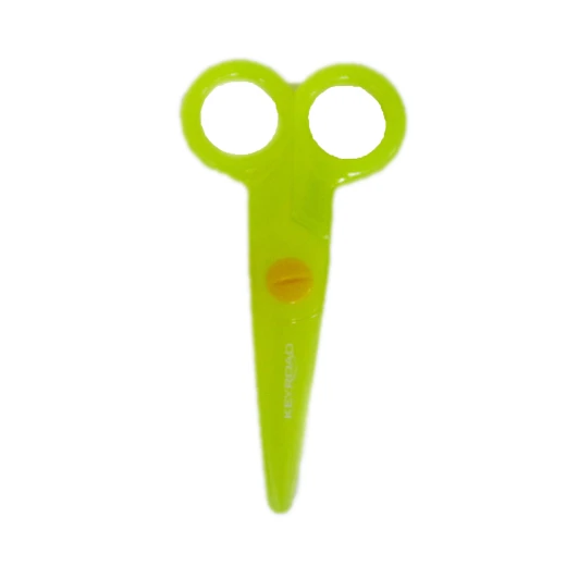 Keyroad For Kids Plastic Kids Scissors, Yellow&Green Keyroad For Kids Plastic Kids Scissors, Yellow&Green