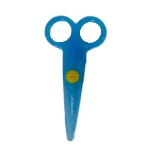 Keyroad for Kids Plastic Kids Scissors, Blue Keyroad for Kids Plastic Kids Scissors, Blue