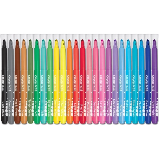 Maped Colour Peps Felt Tips Pen (Long Life) Pack of 24 - مابد - Image 2