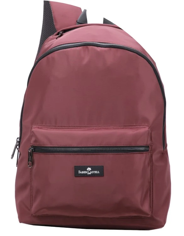 Faber-Castell Energetic Bag 1 Compt Petrol, Burgundy - فابر كاستل