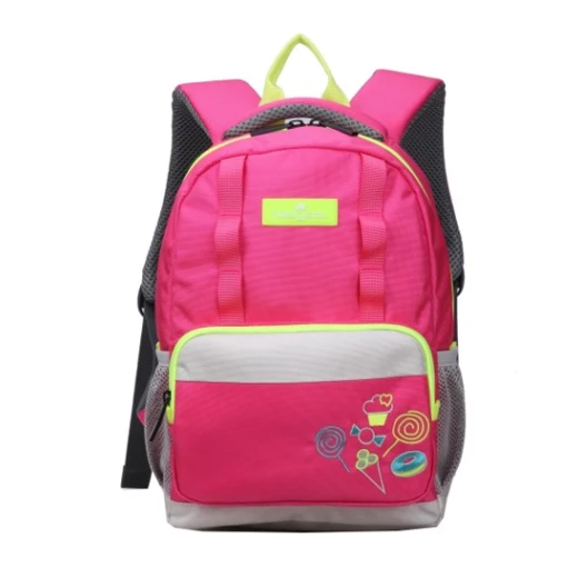 Faber-Castell The Minies Bag one Compt Backpack,Pink & Yellow Ice Cream Faber-Castell The Minies Bag one Compt Backpack,Pink & Yellow Ice Cream