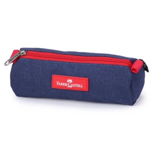 Faber Castell Small Pencil Case 1-Compartment, Dark Blue&Watermelon Faber Castell Small Pencil Case 1-Compartment, Dark Blue&Watermelon
