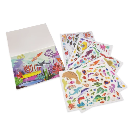 Melissa & Doug Reusable Sticker Pad - Under the Sea - ميليسا اند دوج - Image 3