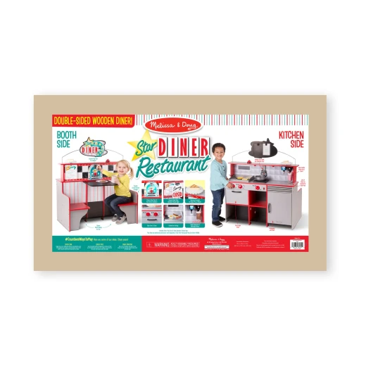 Melissa & Doug Star Diner Restaurant - ميليسا اند دوج - Image 6