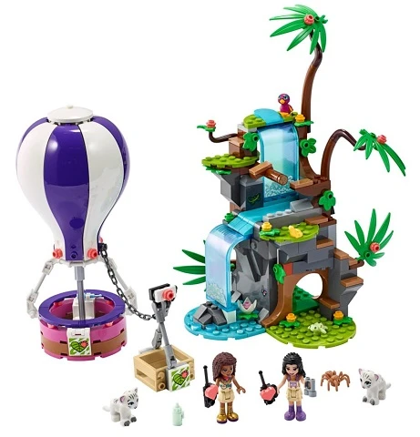 LEGO Tiger Hot Air Balloon Jungle Rescue, 302 Pieces - ليجو - Image 2
