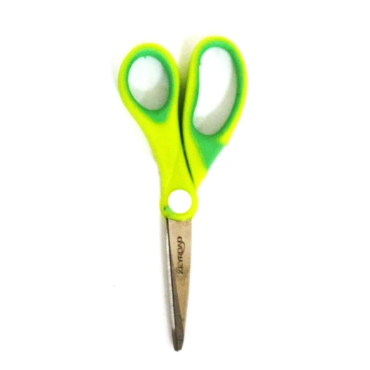 Keyroad Scholar Scissor Soft Touch, Green, 13CM Keyroad Scholar Scissor Soft Touch, Green, 13CM