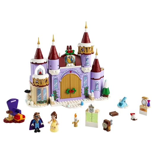 LEGO Belle's Castle Winter Celebration, 238 Pieces - ليجو - Image 4