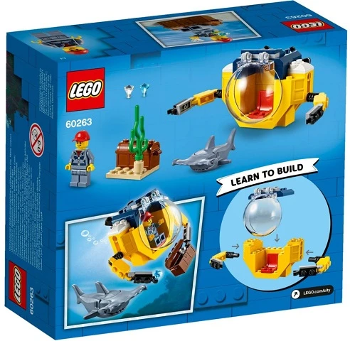 LEGO Ocean Mini-Submarine, 41 Pieces - ليجو - Image 2