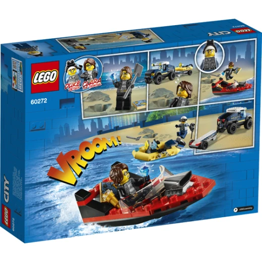LEGO Elite Police Boat Transport, 166 Pieces - ليجو - Image 2